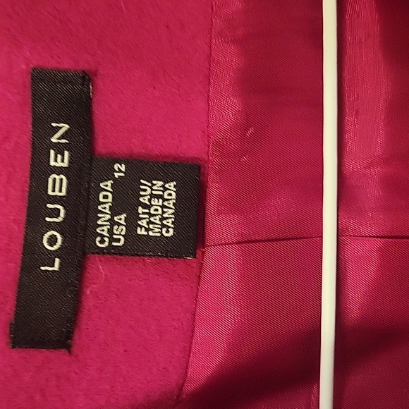 Pink Loubin Zip Up Jacket - Picture 2 of 4